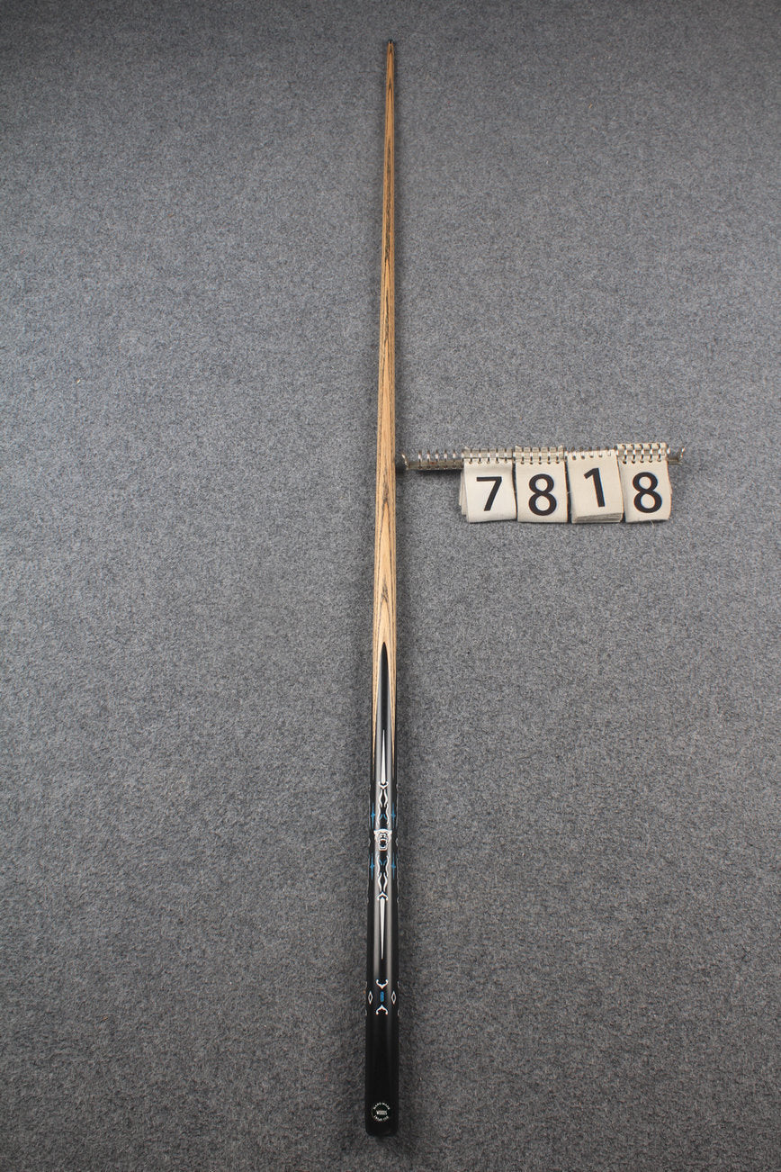 1 piece ash inlay snooker cue #7818 WOODS CUES