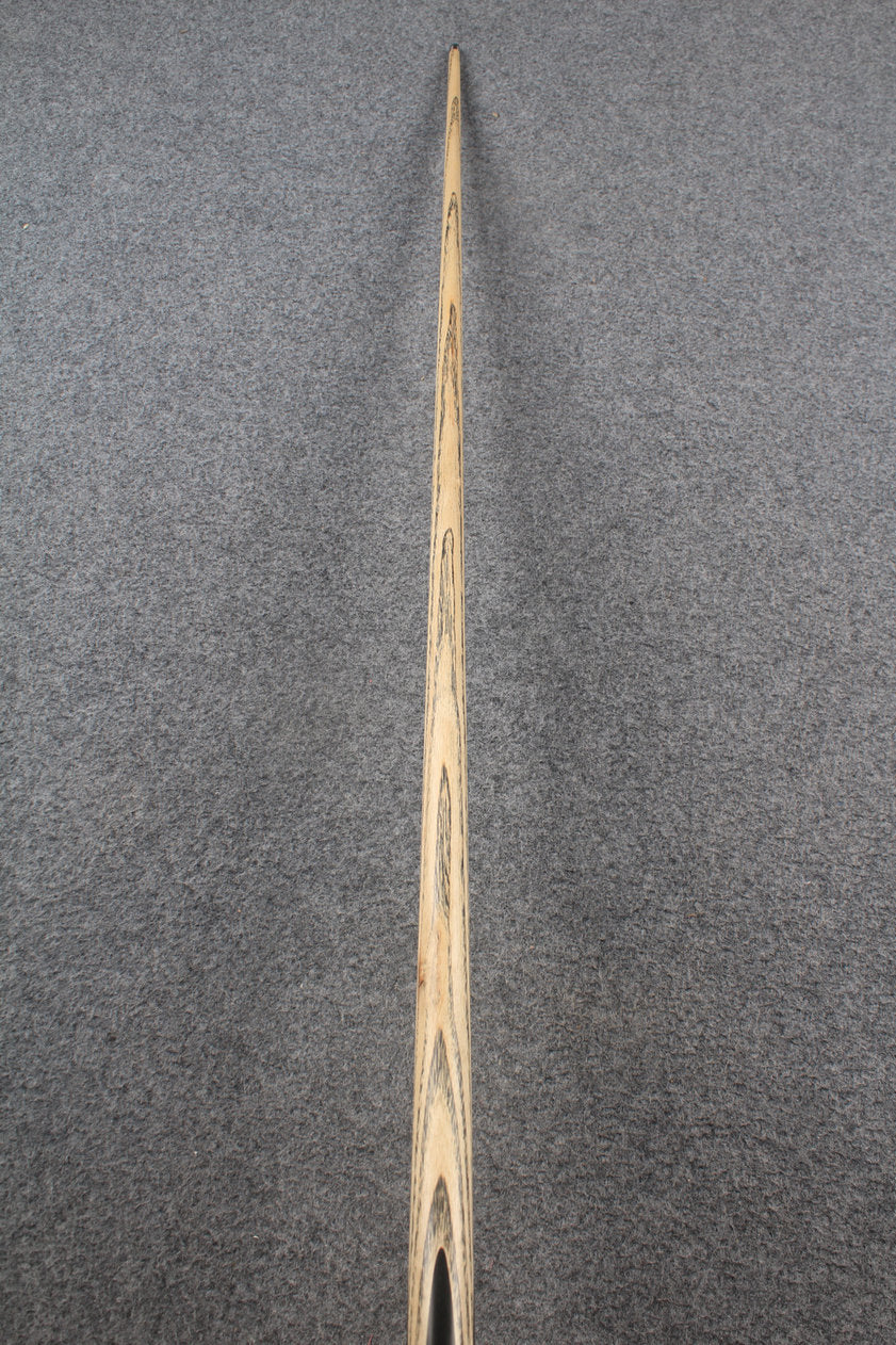 1 piece ash inlay snooker cue #7819 WOODS CUES