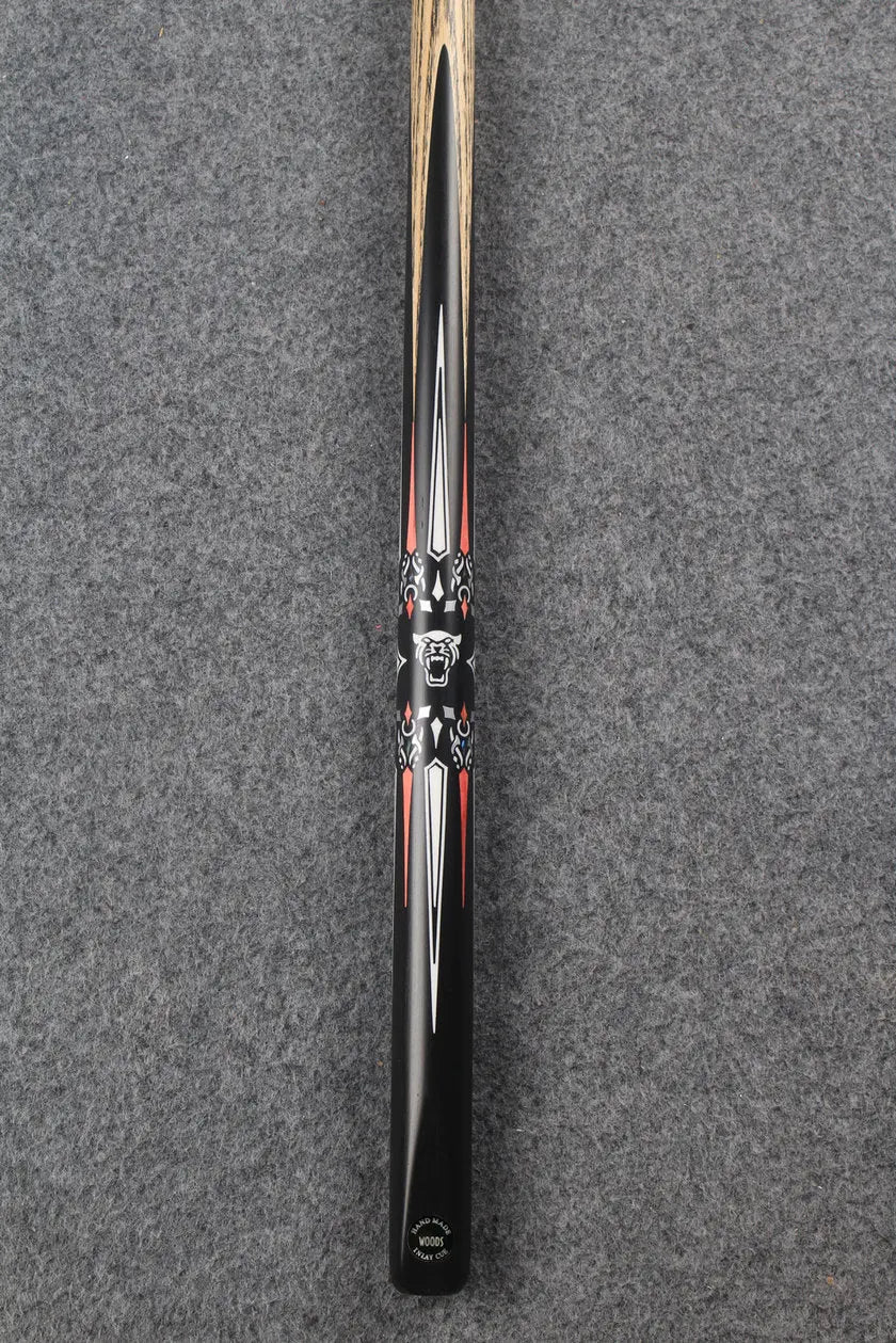 1 piece ash inlay snooker cue #7820 WOODS CUES