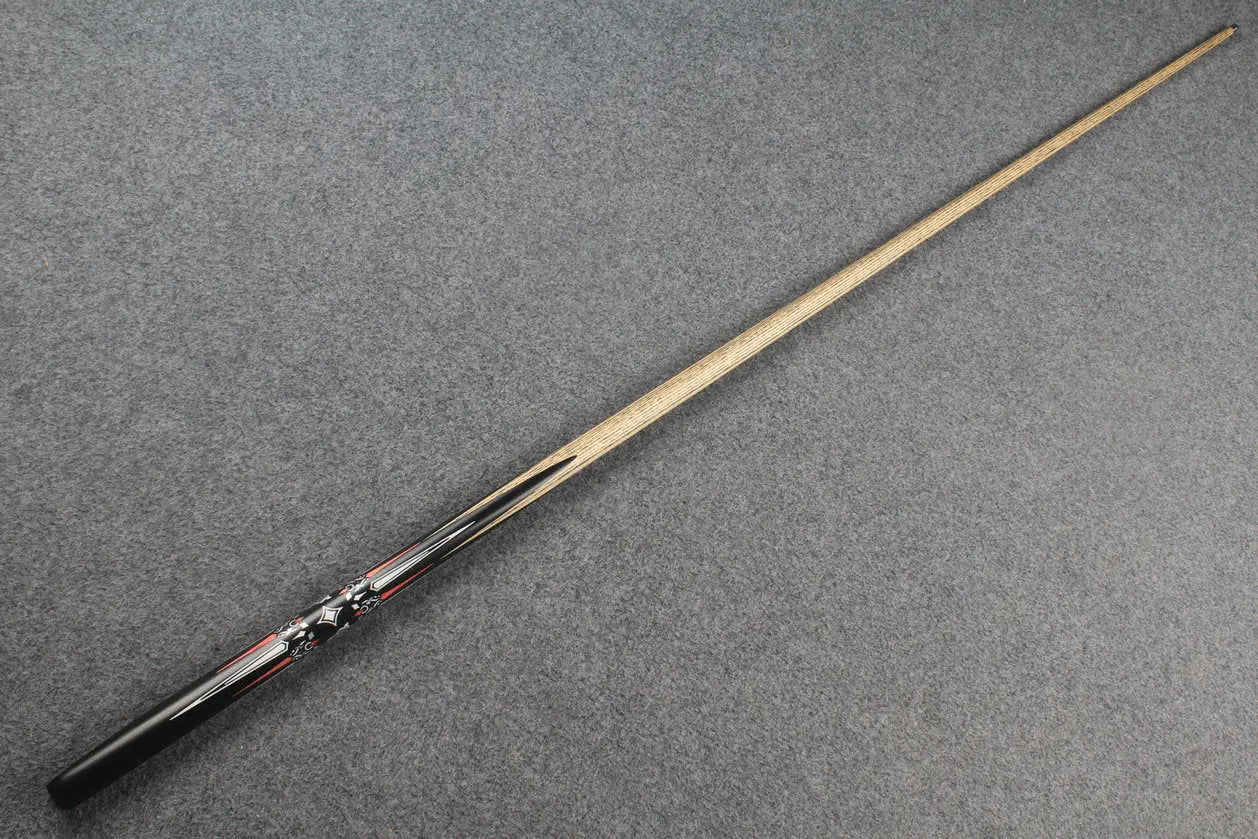 1 piece ash inlay snooker cue #7820 WOODS CUES