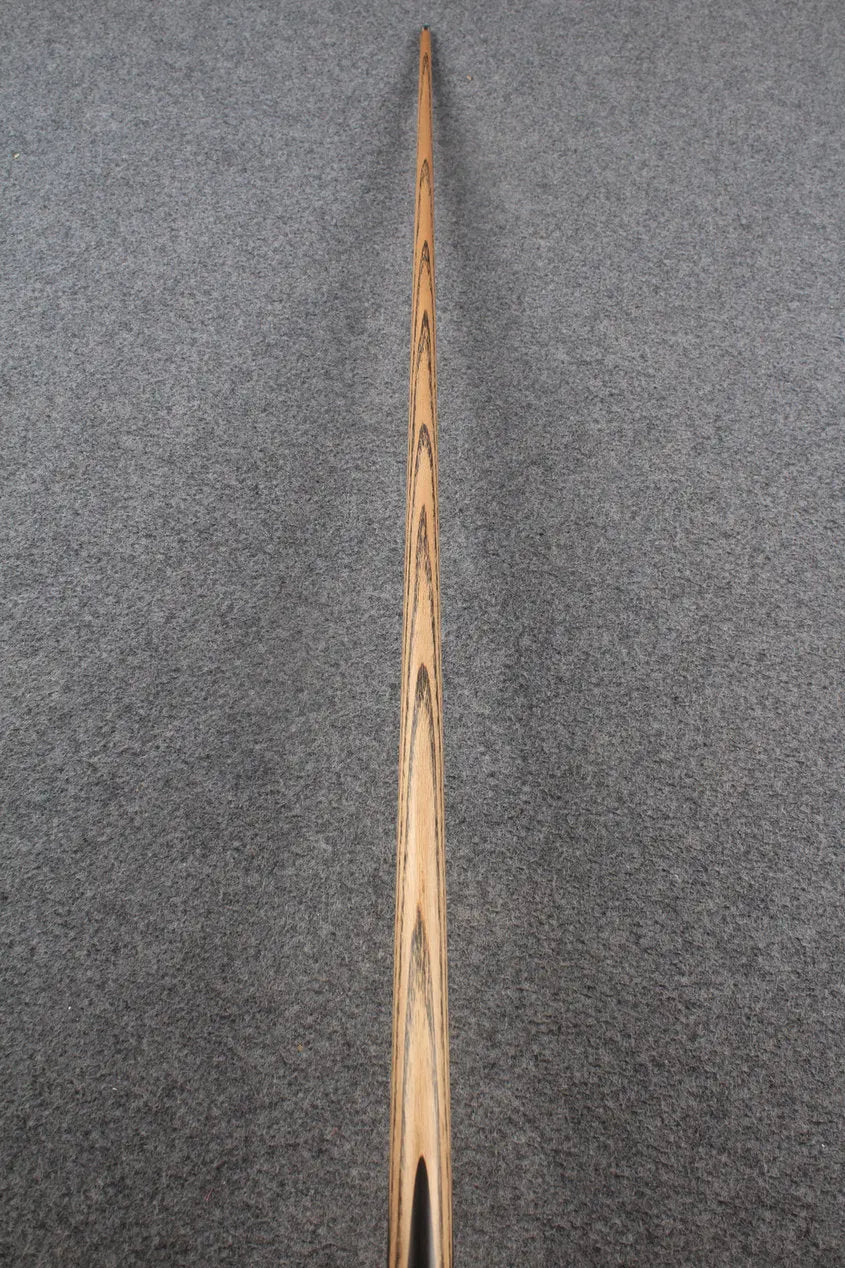 1 piece ash inlay snooker cue #7823 WOODS CUES