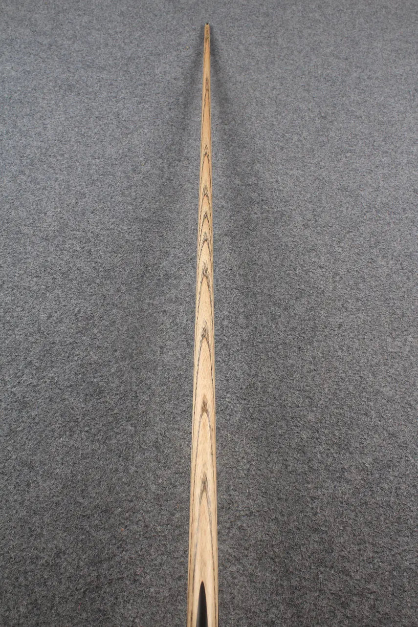 1 piece ash inlay snooker cue #7824 WOODS CUES