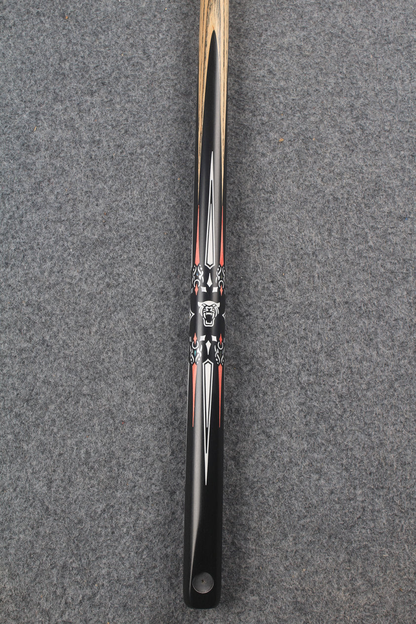 1 piece ash inlay snooker cue #7825 WOODS CUES