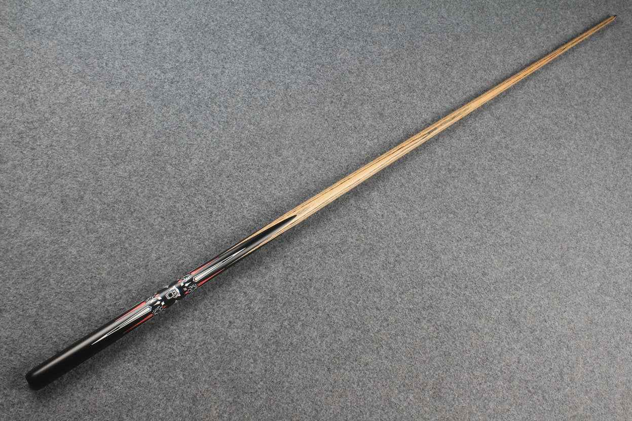 1 piece ash inlay snooker cue #7825 WOODS CUES