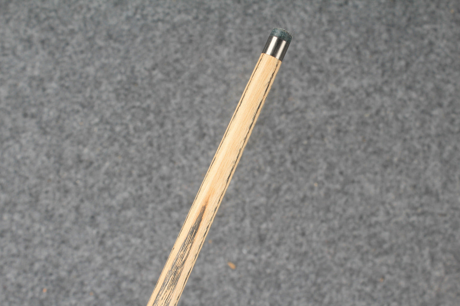 1 piece ash inlay snooker cue #7825 WOODS CUES