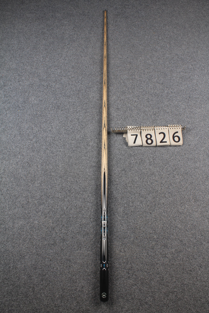 1 piece ash inlay snooker cue #7826