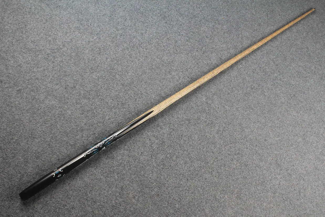 1 piece ash inlay snooker cue #7826 WOODS CUES