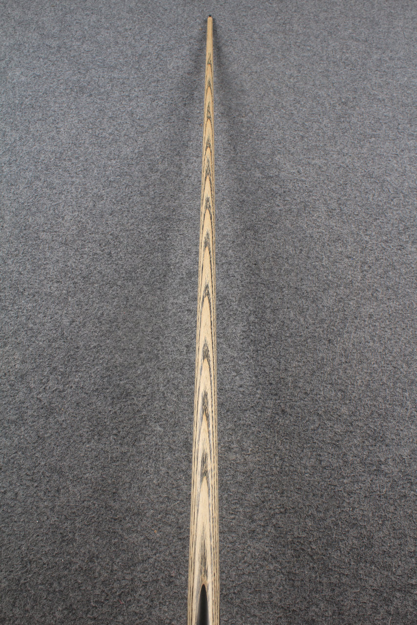 1 piece ash inlay snooker cue #7827 WOODS CUES