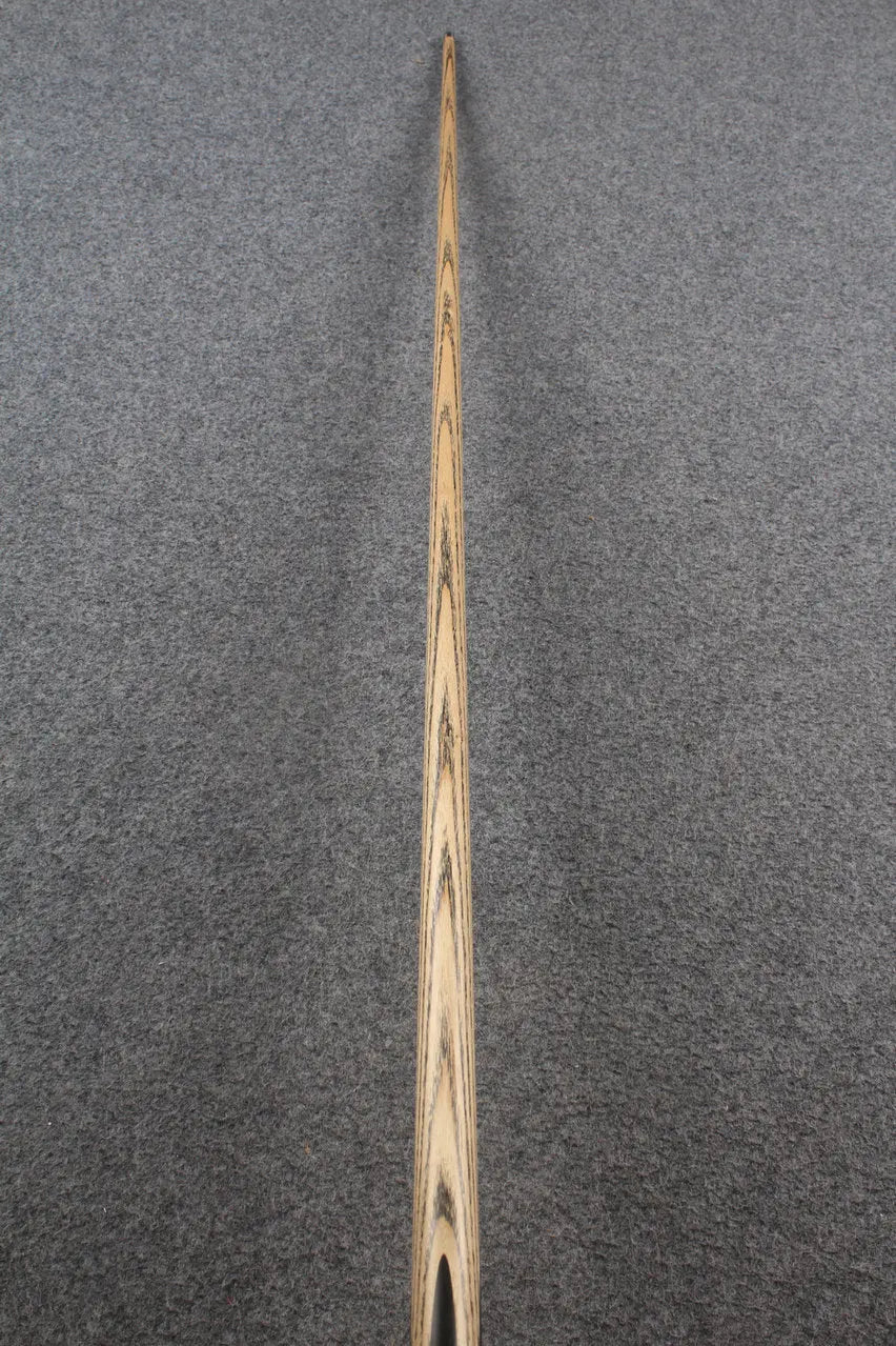 1 piece ash inlay snooker cue #7828 WOODS CUES