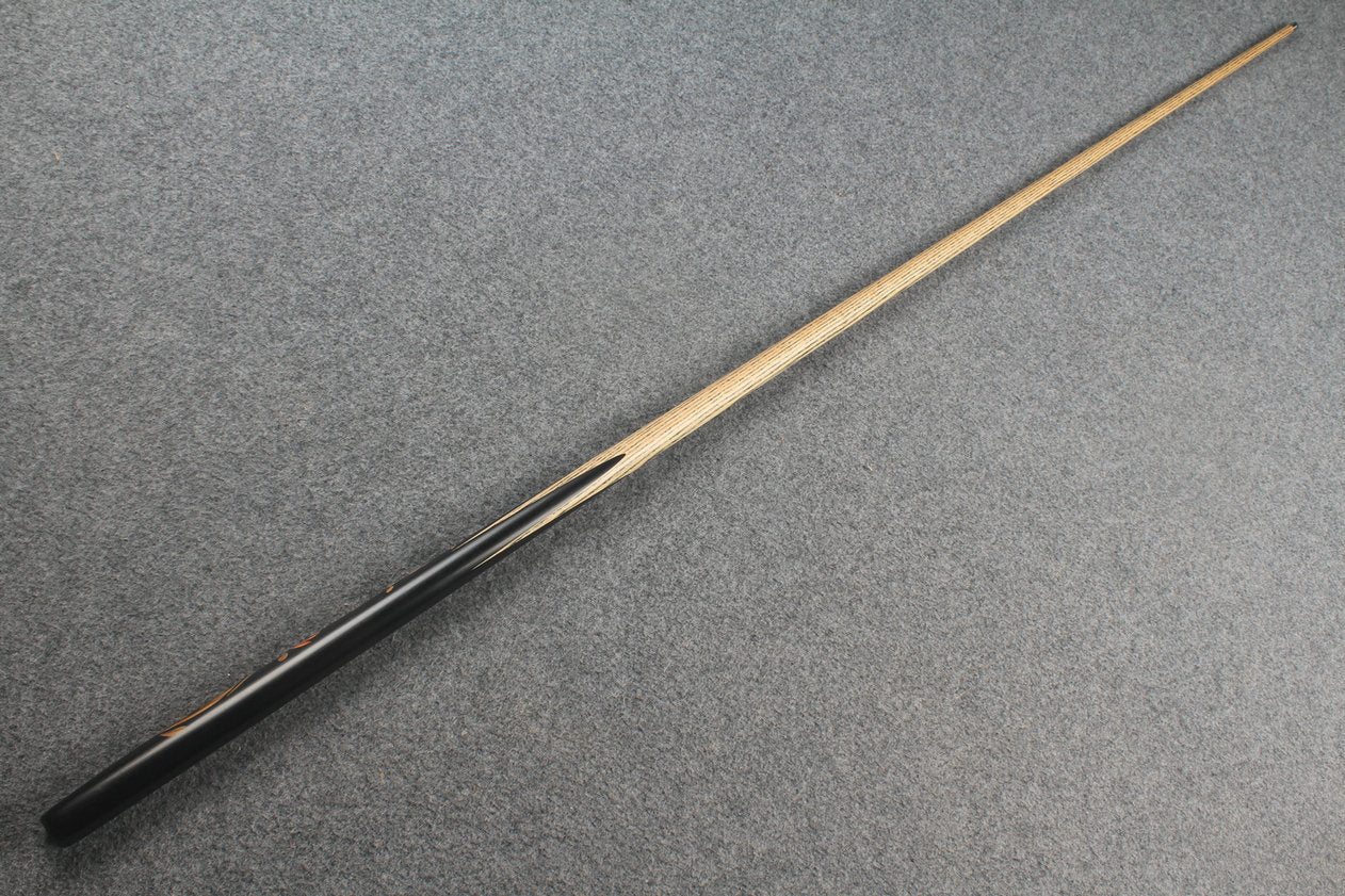 1 piece ash inlay snooker cue #7828 WOODS CUES