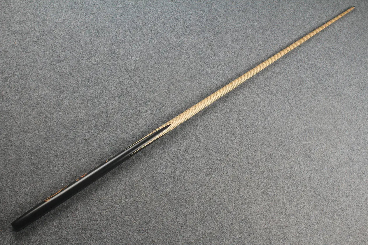 1 piece ash inlay snooker cue #7828 WOODS CUES
