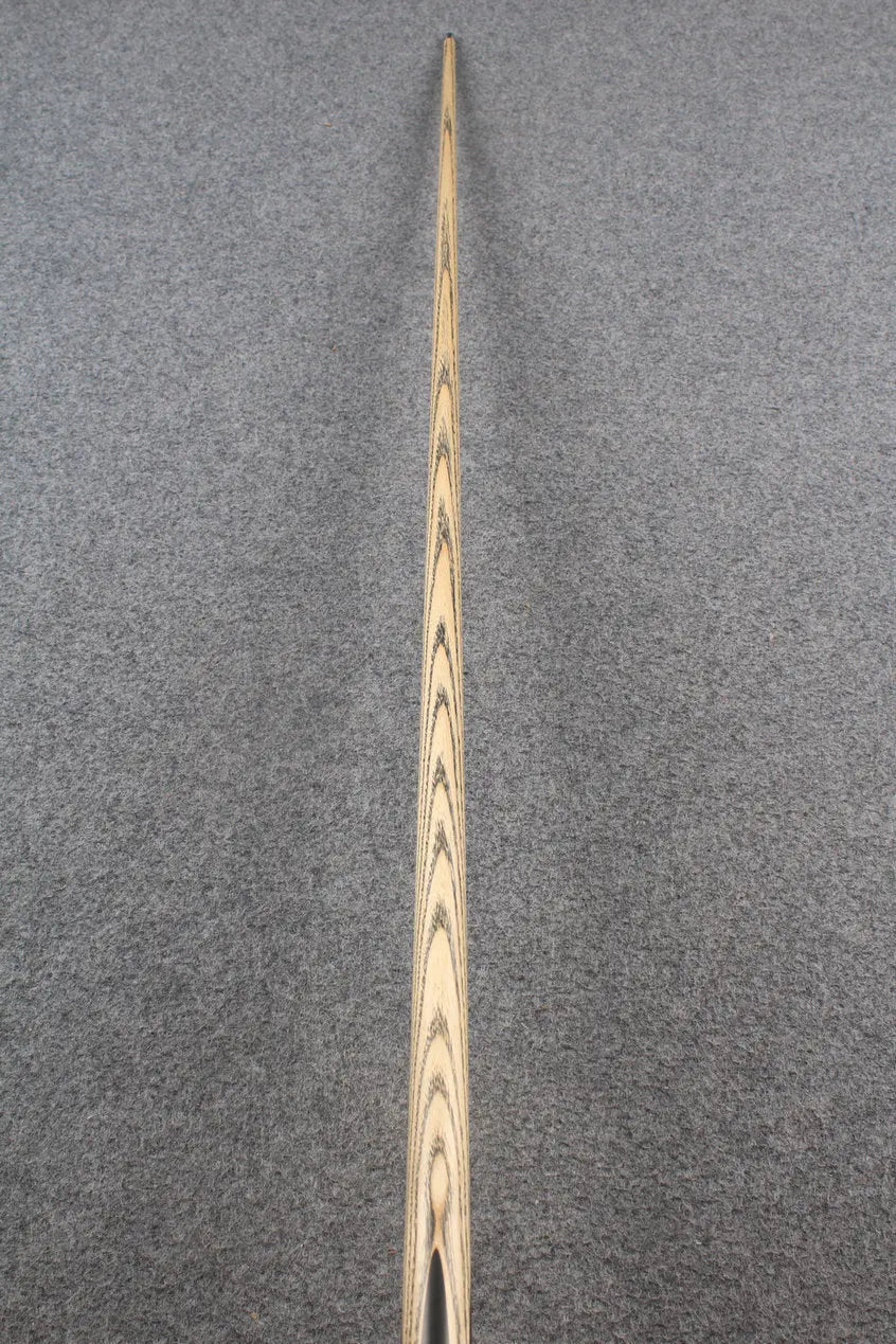 1 piece ash inlay snooker cue #7829 WOODS CUES