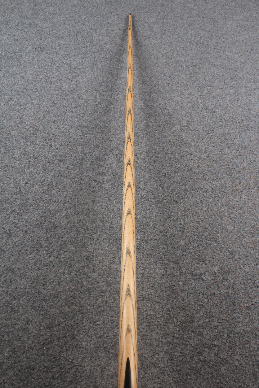 1 piece ash inlay snooker cue #7830 WOODS CUES