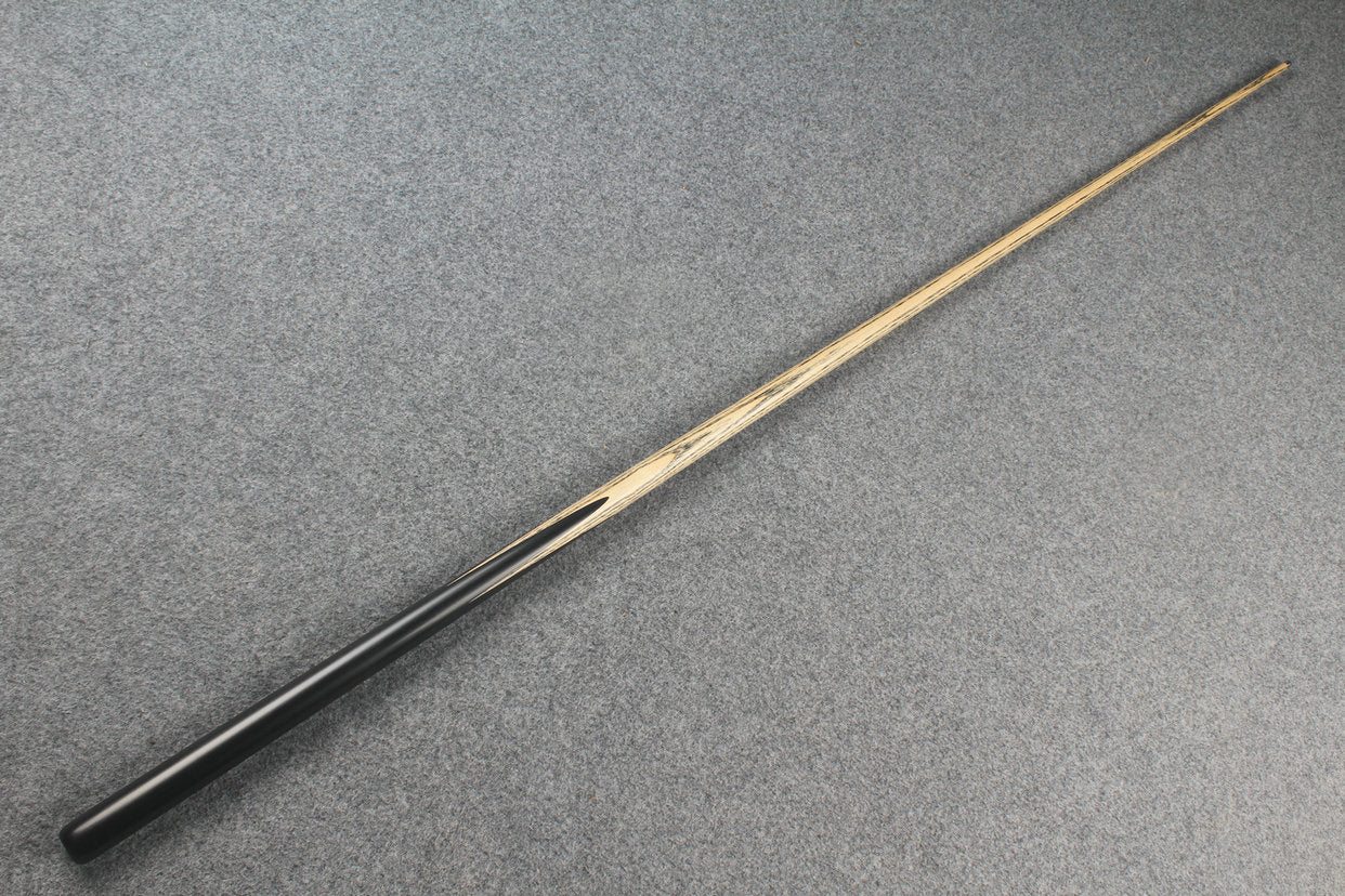1 piece ash inlay english pool cue #7832 WOODS CUES