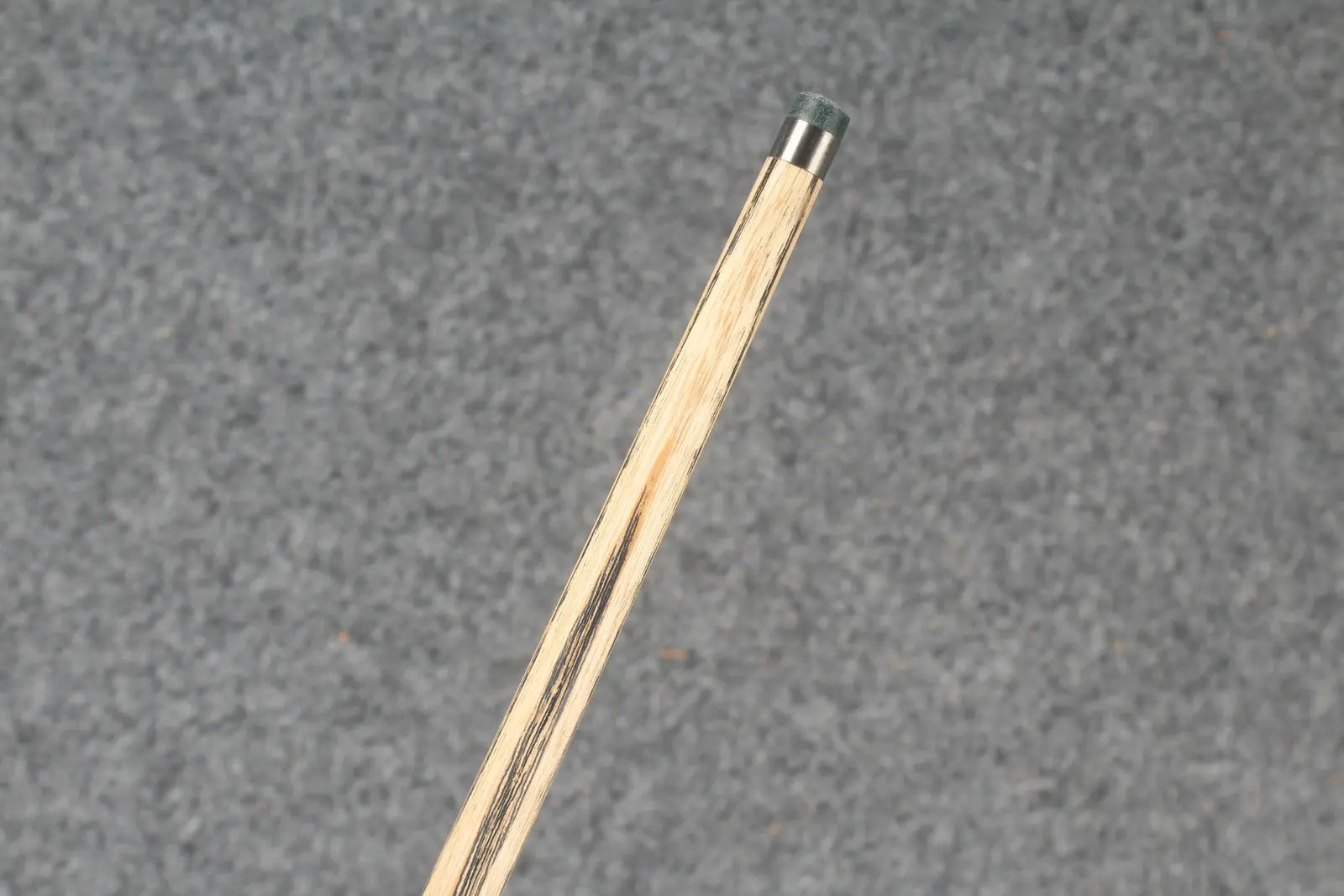 1 piece ash inlay english pool cue #7833 WOODS CUES