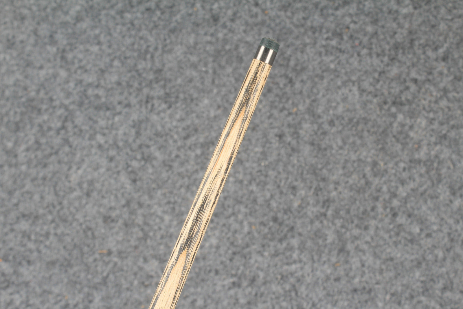 1 piece ash inlay english pool cue #7834 WOODS CUES