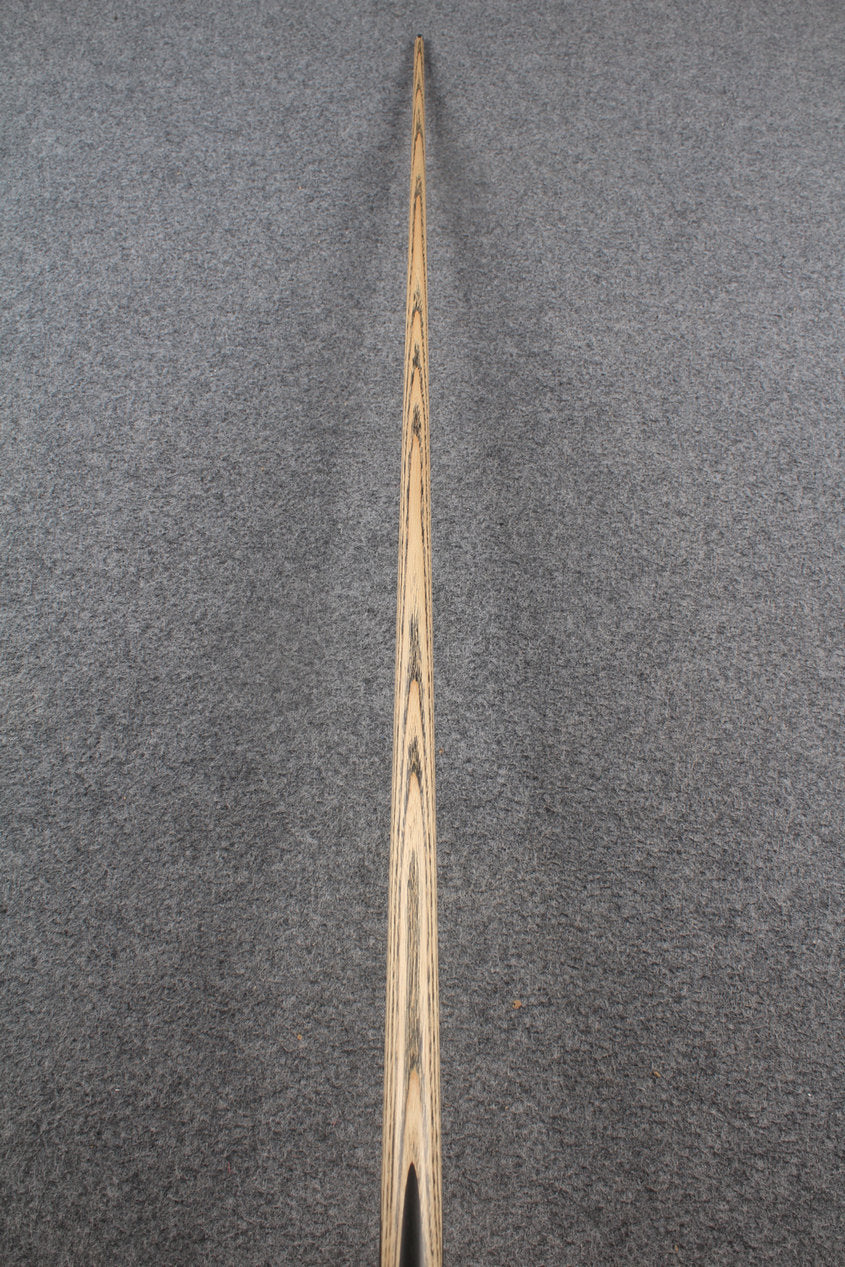1 piece ash inlay english pool cue #7836