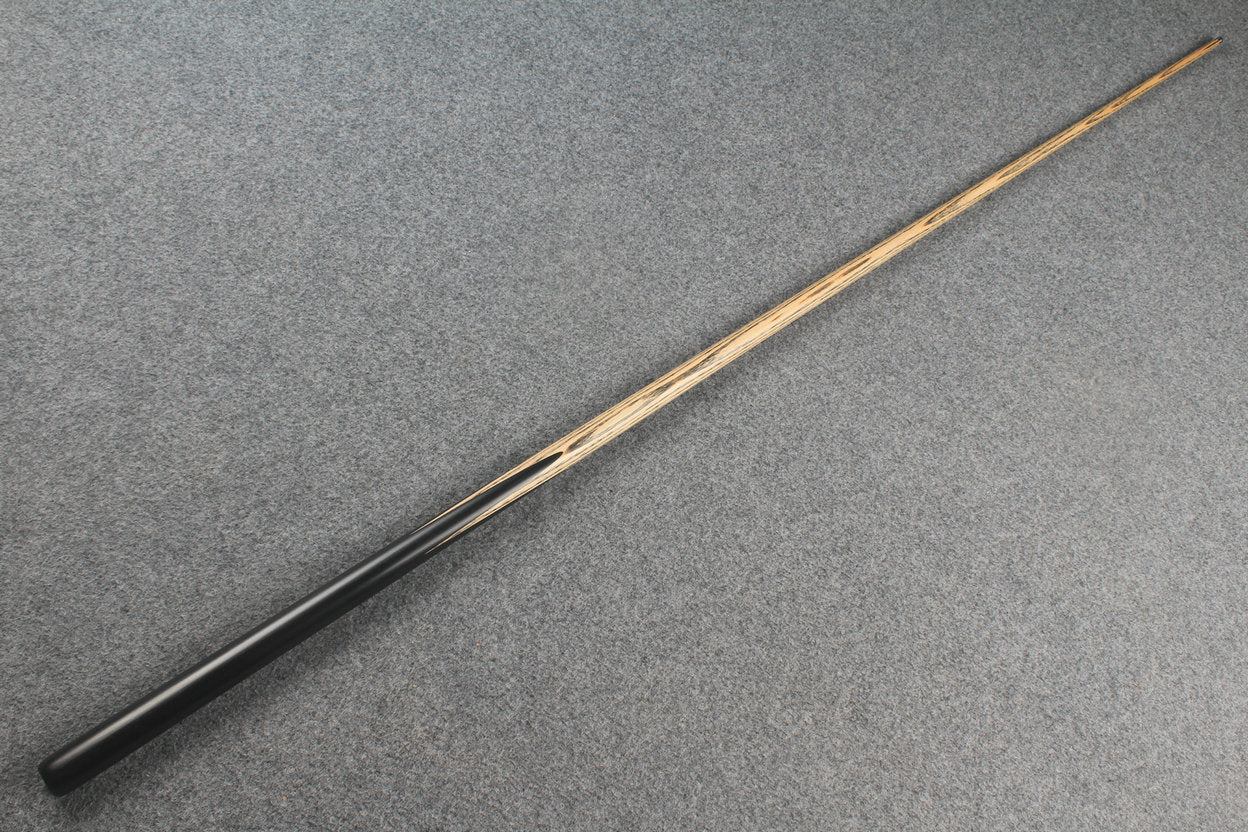 1 piece ash inlay english pool cue #7836 WOODS CUES