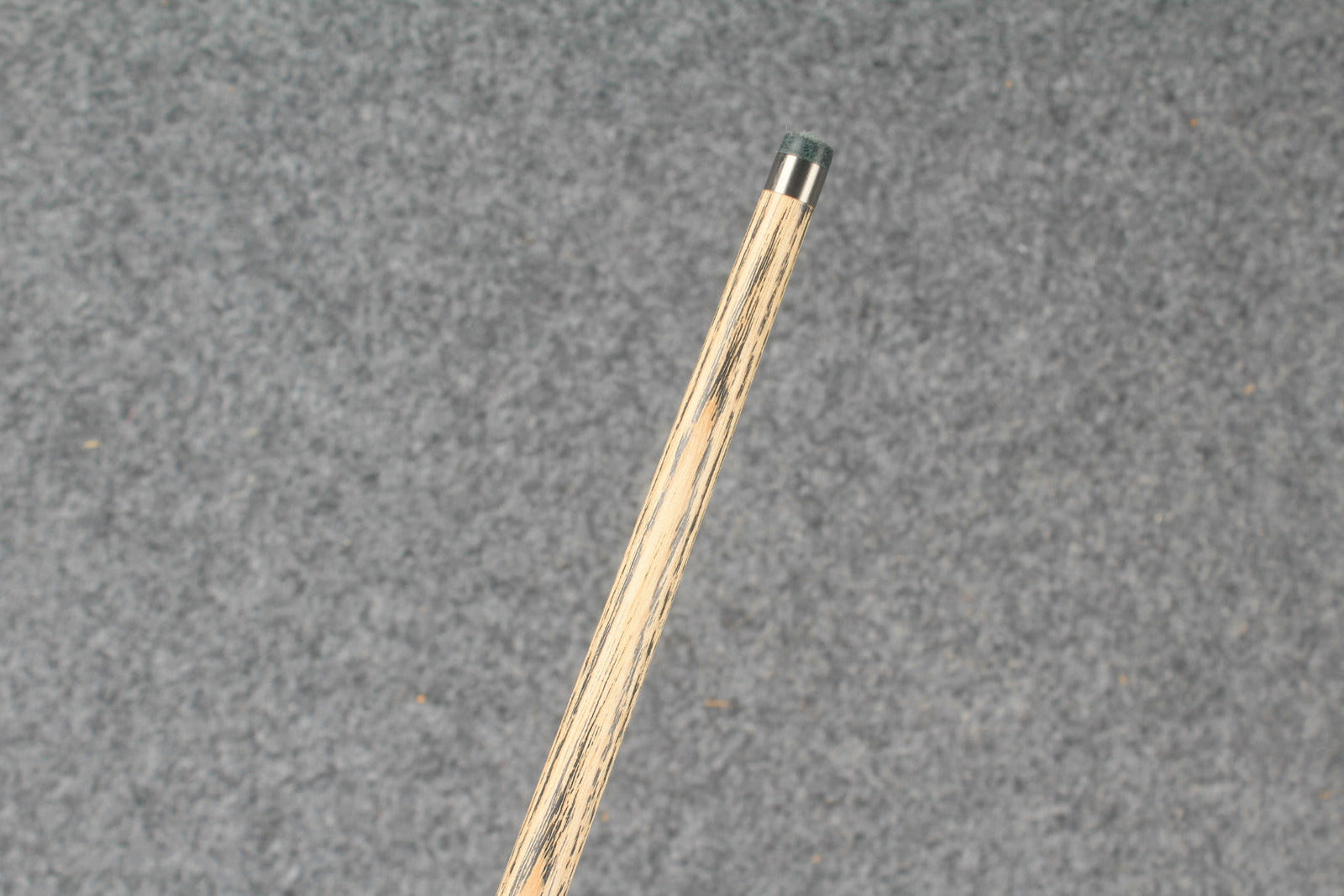 1 piece ash inlay english pool cue #7836 WOODS CUES