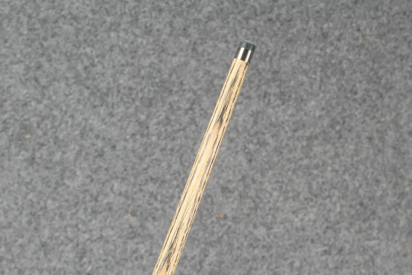 1 piece ash inlay english pool cue #7836 WOODS CUES