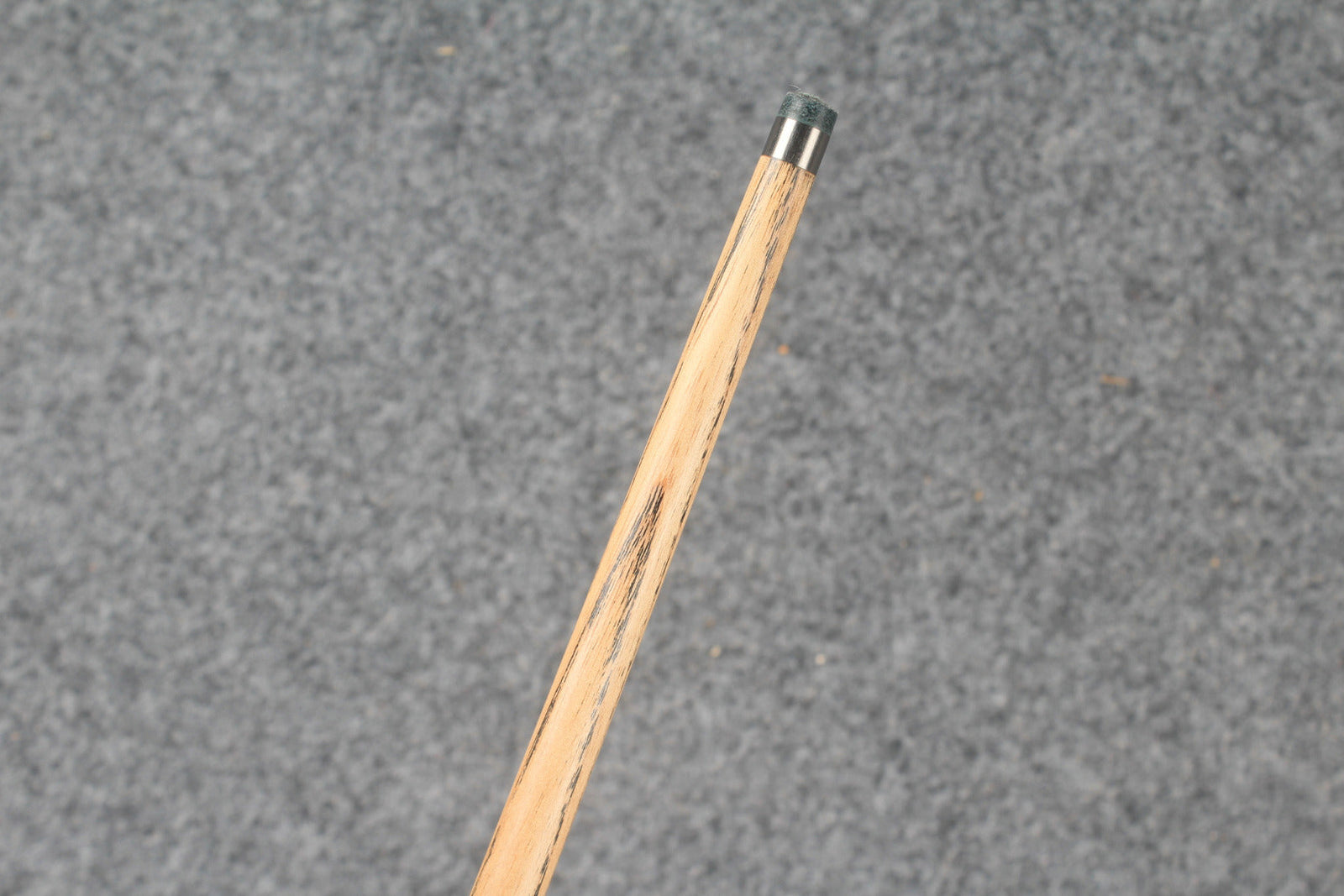 1 piece ash inlay english pool cue #7837 WOODS CUES