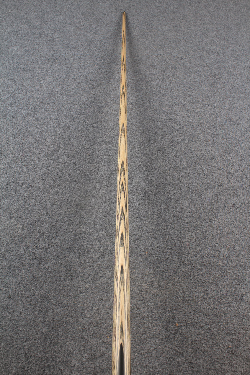 1 piece ash inlay english pool cue #7838 WOODS CUES