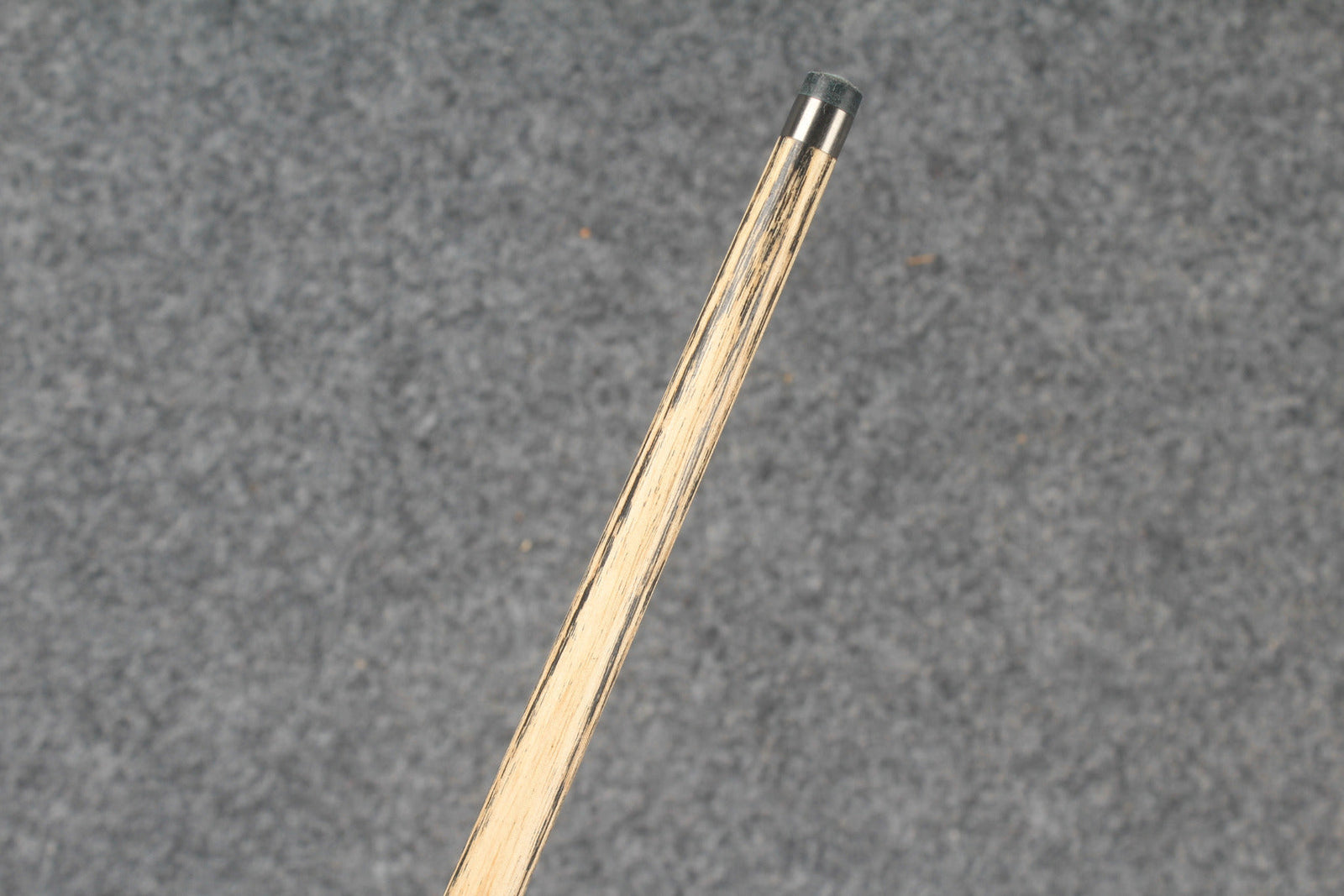 1 piece ash inlay english pool cue #7838 WOODS CUES