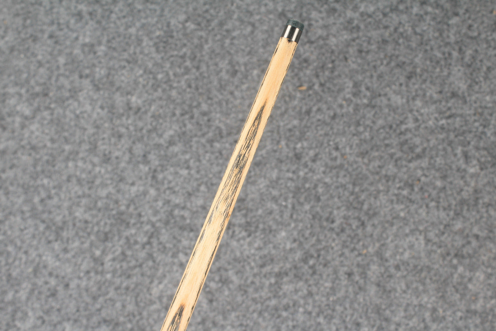 1 piece ash inlay english pool cue #7839 WOODS CUES