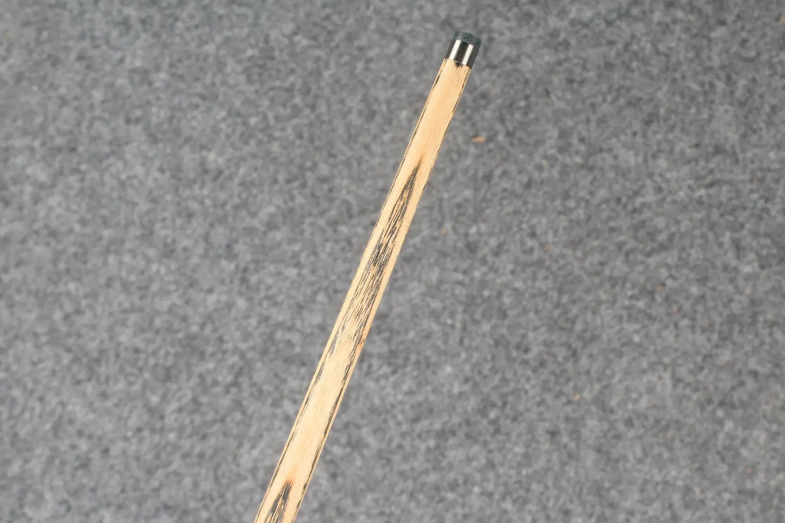1 piece ash inlay english pool cue #7839 WOODS CUES