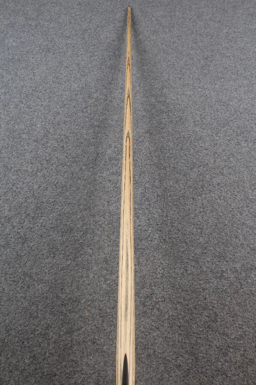 1 piece ash inlay english pool cue #7840 WOODS CUES