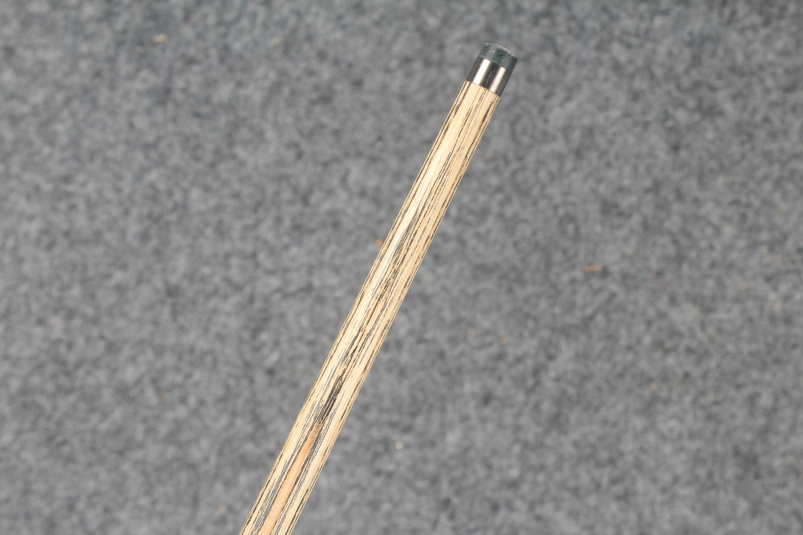 1 piece ash inlay english pool cue #7840 WOODS CUES