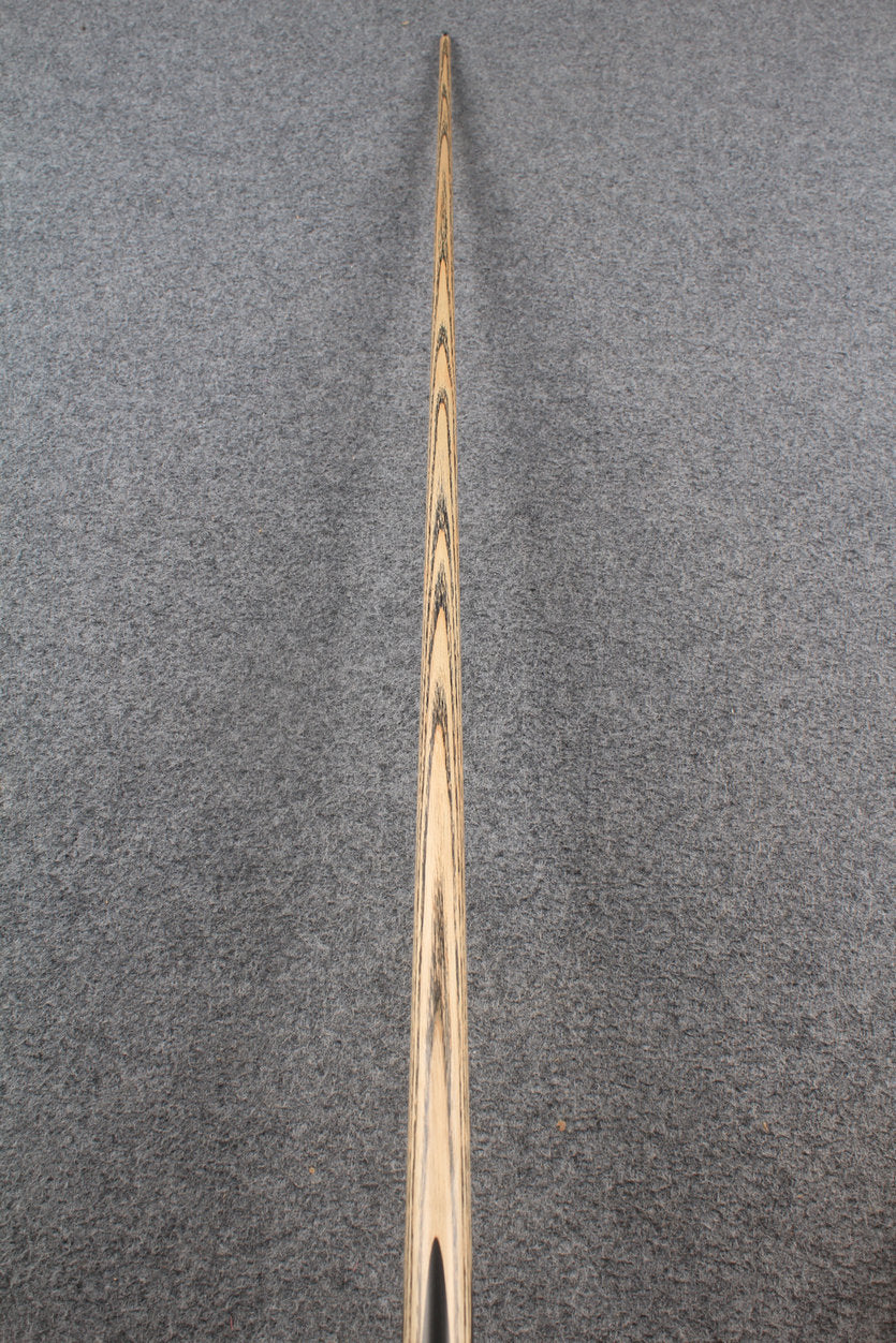 1 piece ash inlay english pool cue #7841 WOODS CUES