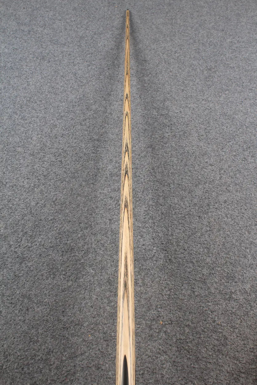 1 piece ash inlay english pool cue #7841 WOODS CUES