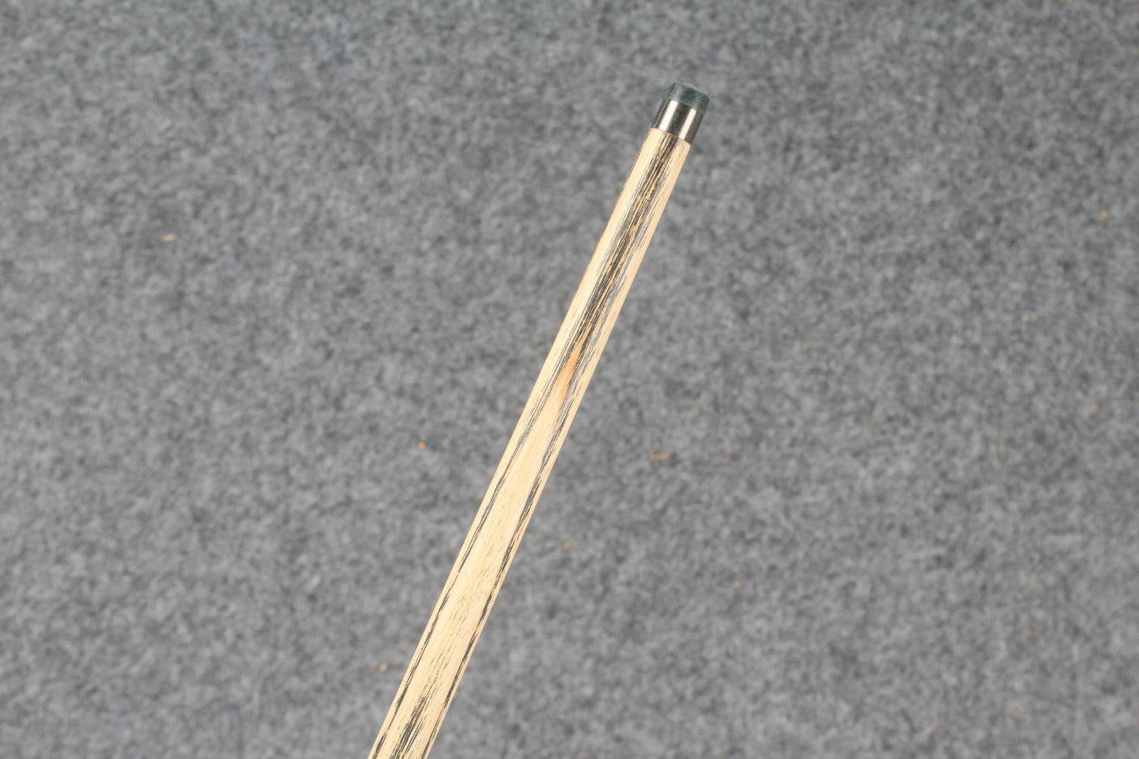 1 piece ash inlay english pool cue #7842 WOODS CUES