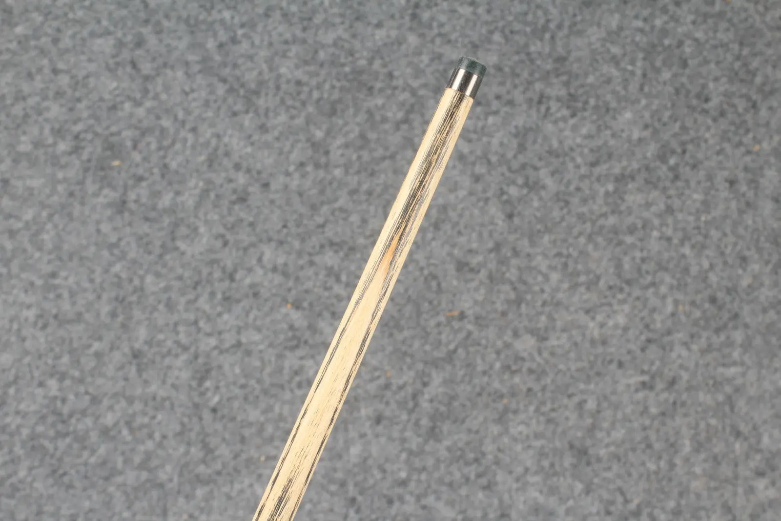 1 piece ash inlay english pool cue #7842 WOODS CUES