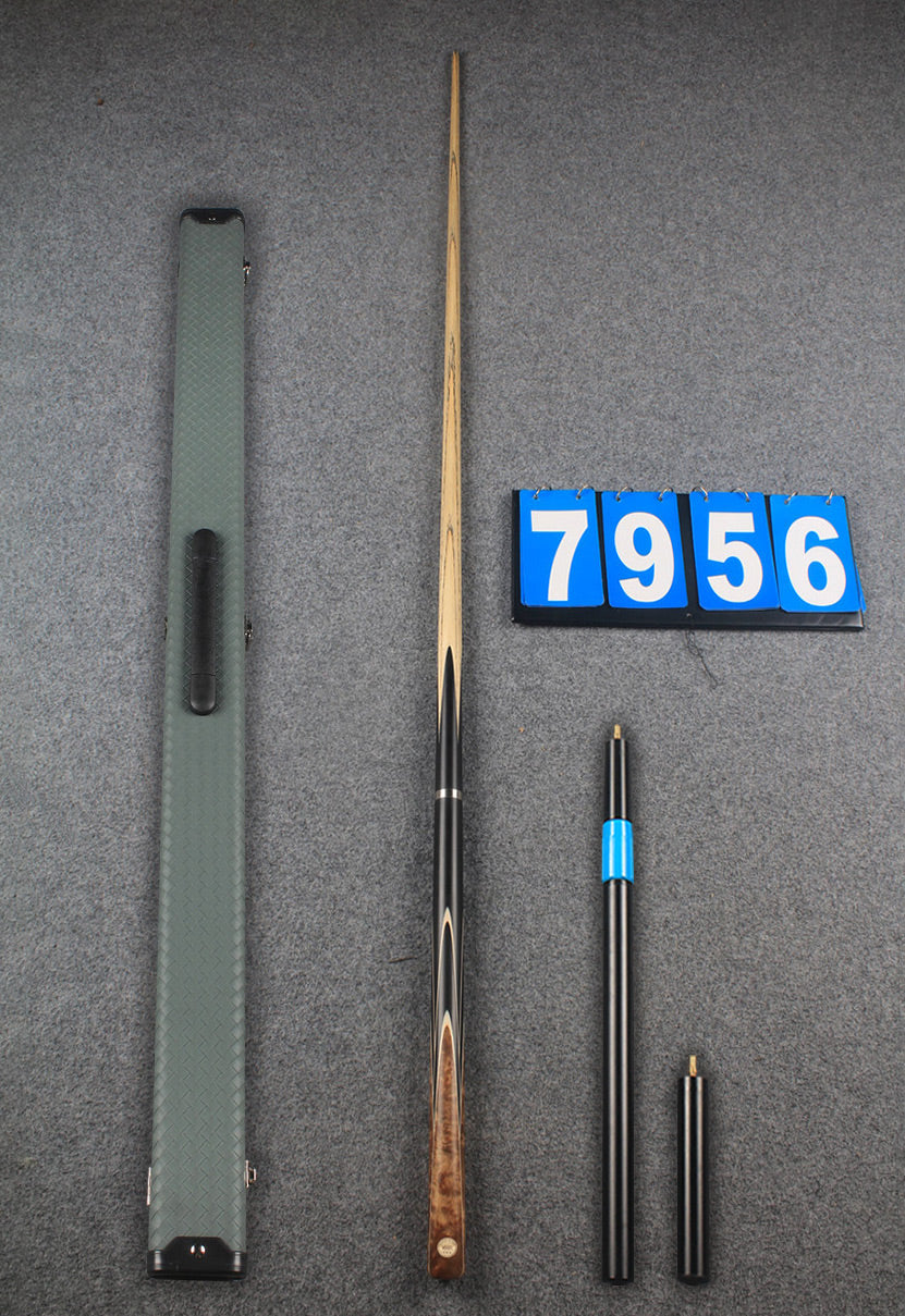 Exclusive ★★★ 3/4 handmade ash 60'' snooker cue # 7956