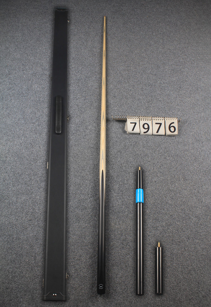 CHEVRONS+ 1 piece ash snooker cue #7976