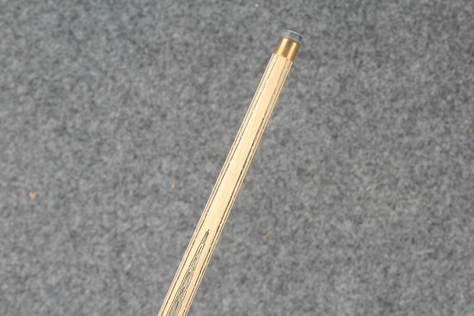 CHEVRONS+ 1 piece ash snooker cue #7977