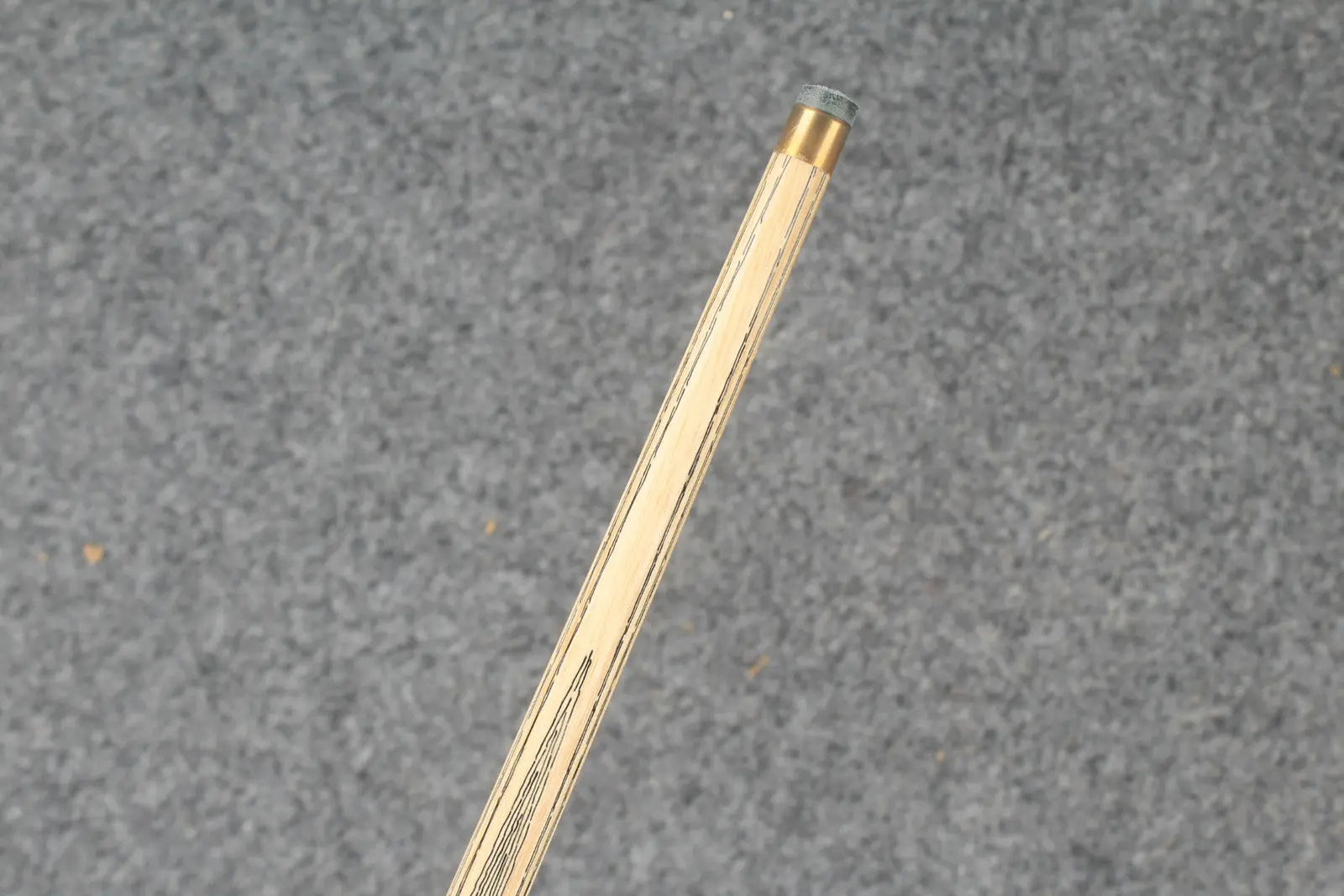 CHEVRONS+ 1 piece ash snooker cue #7977 WOODS CUES