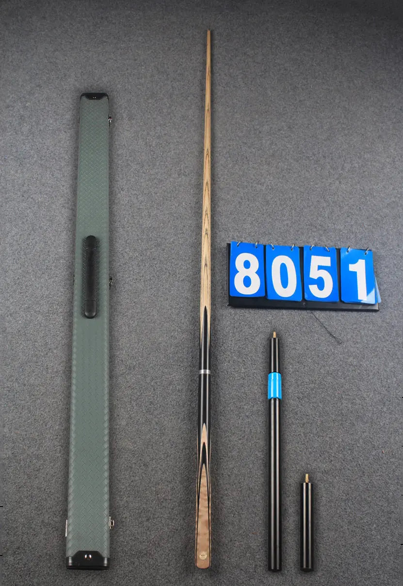 ★★★ 3/4 handmade ash snooker cue # 8051
