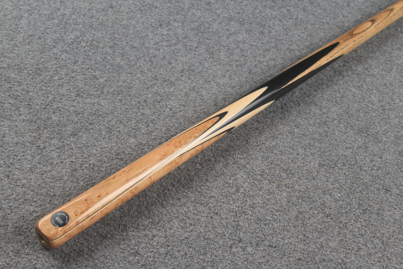 1 piece ash snooker cue # 8838 woods custom cue WOODS CUES