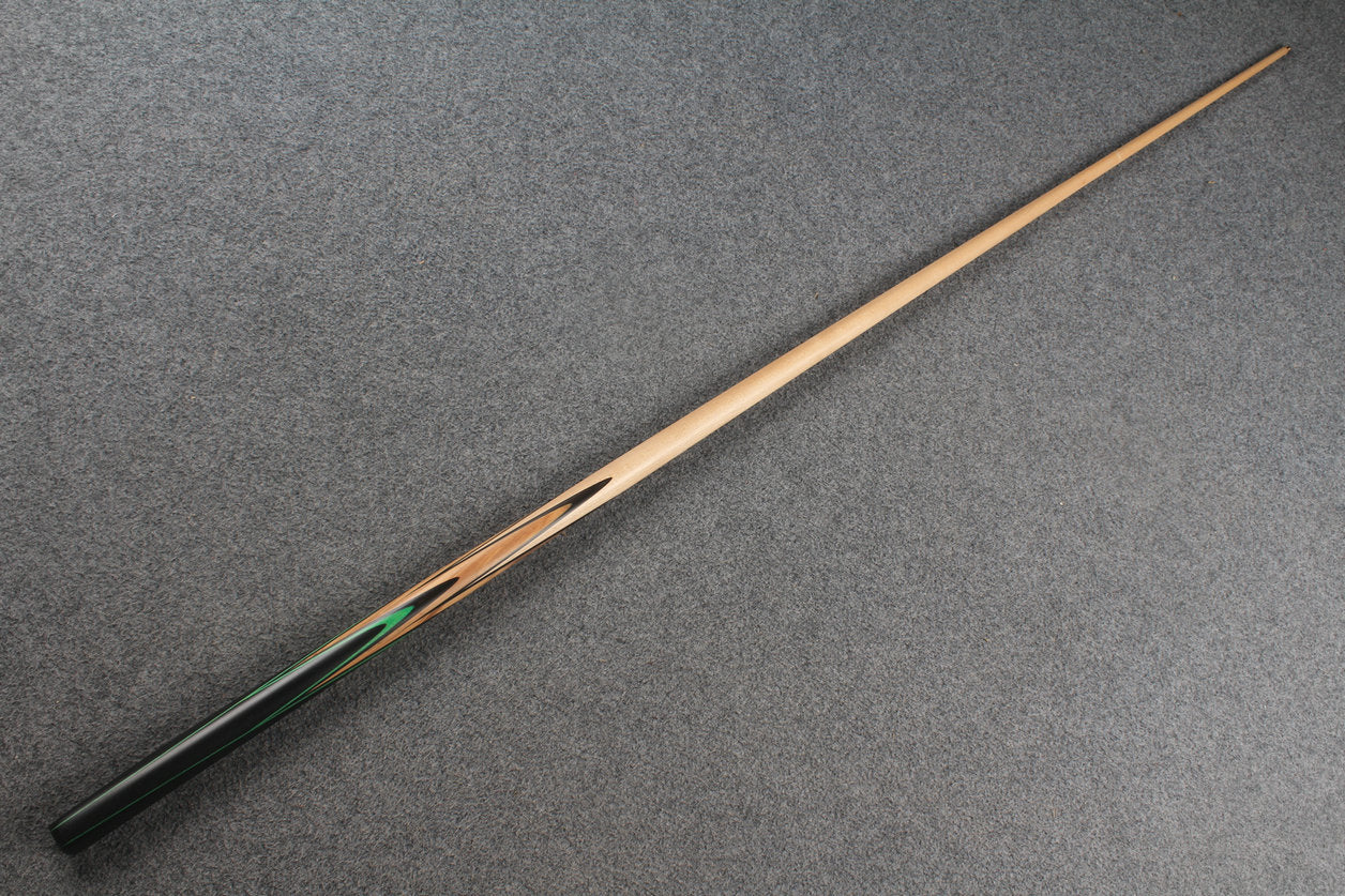 1 piece maple english pool cue # 8839 woods custom cue WOODS CUES