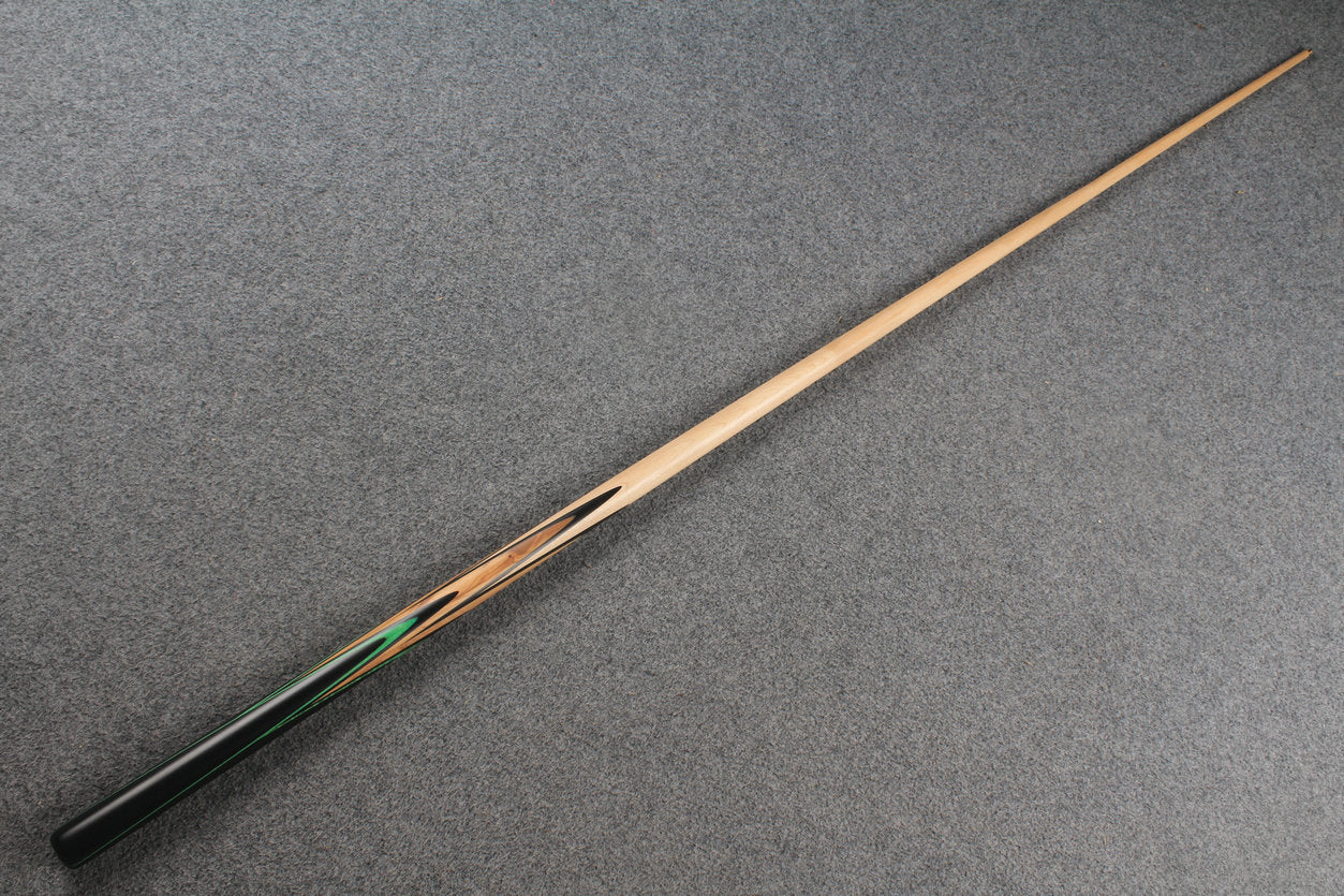 1 piece maple english pool cue # 8839 woods custom cue