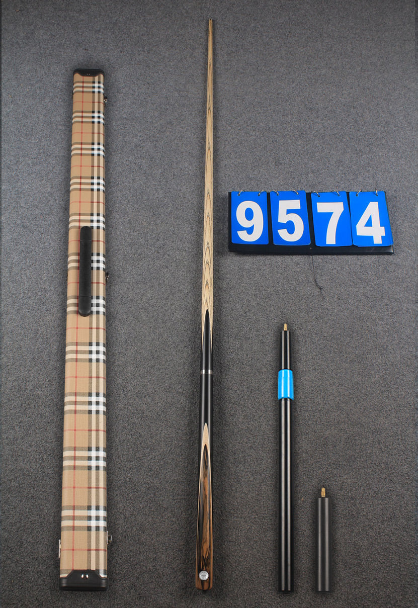 ★★★ 3/4 handmade ash snooker cue # 9574 WOODS CUES