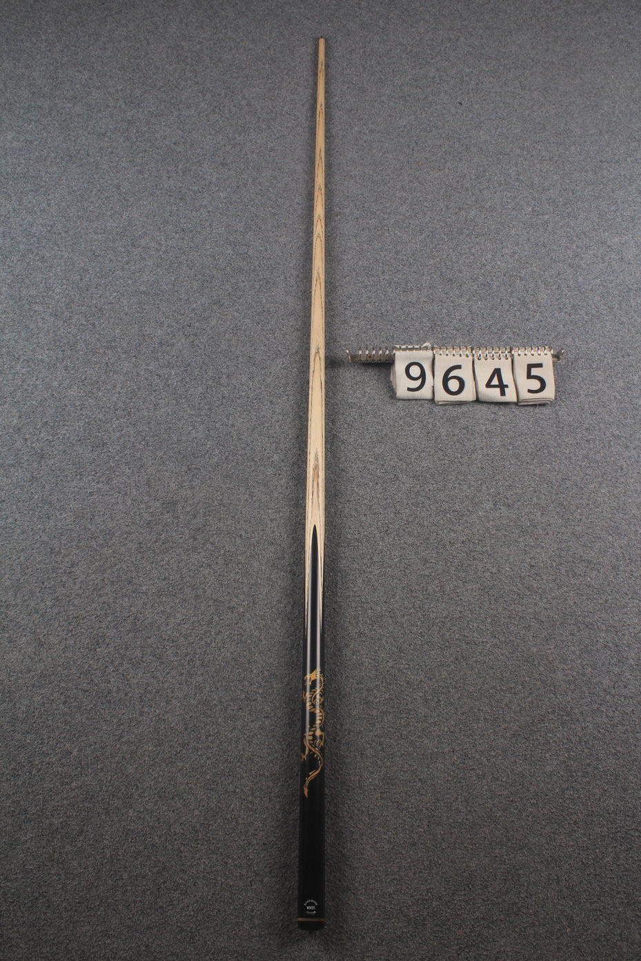 1 piece ash inlay chinese 8 ball pool cue #9645 woods custom cue WOODS CUES