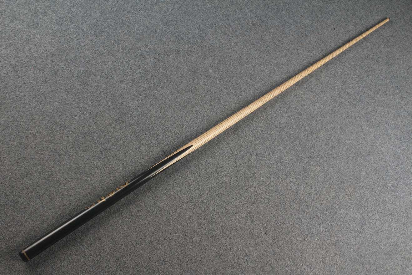 1 piece ash inlay chinese 8 ball pool cue #9645 woods custom cue WOODS CUES