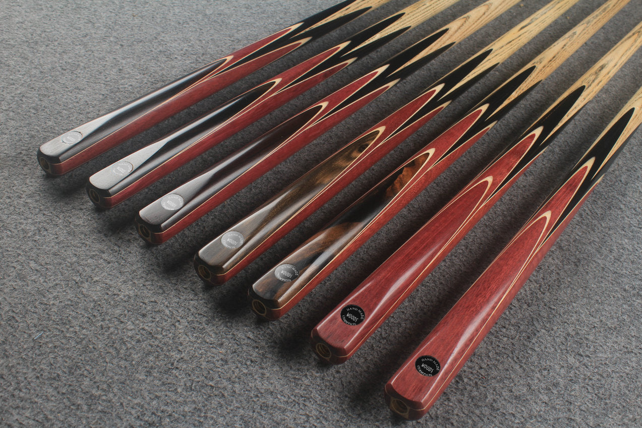 1 piece ash snooker cue # 122- # 128