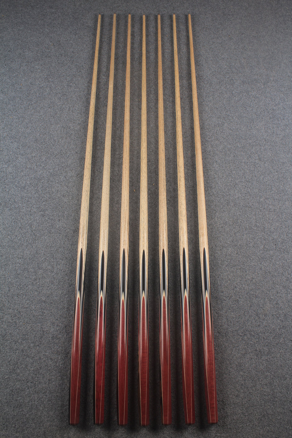 1 piece ash snooker cue # 122- # 128