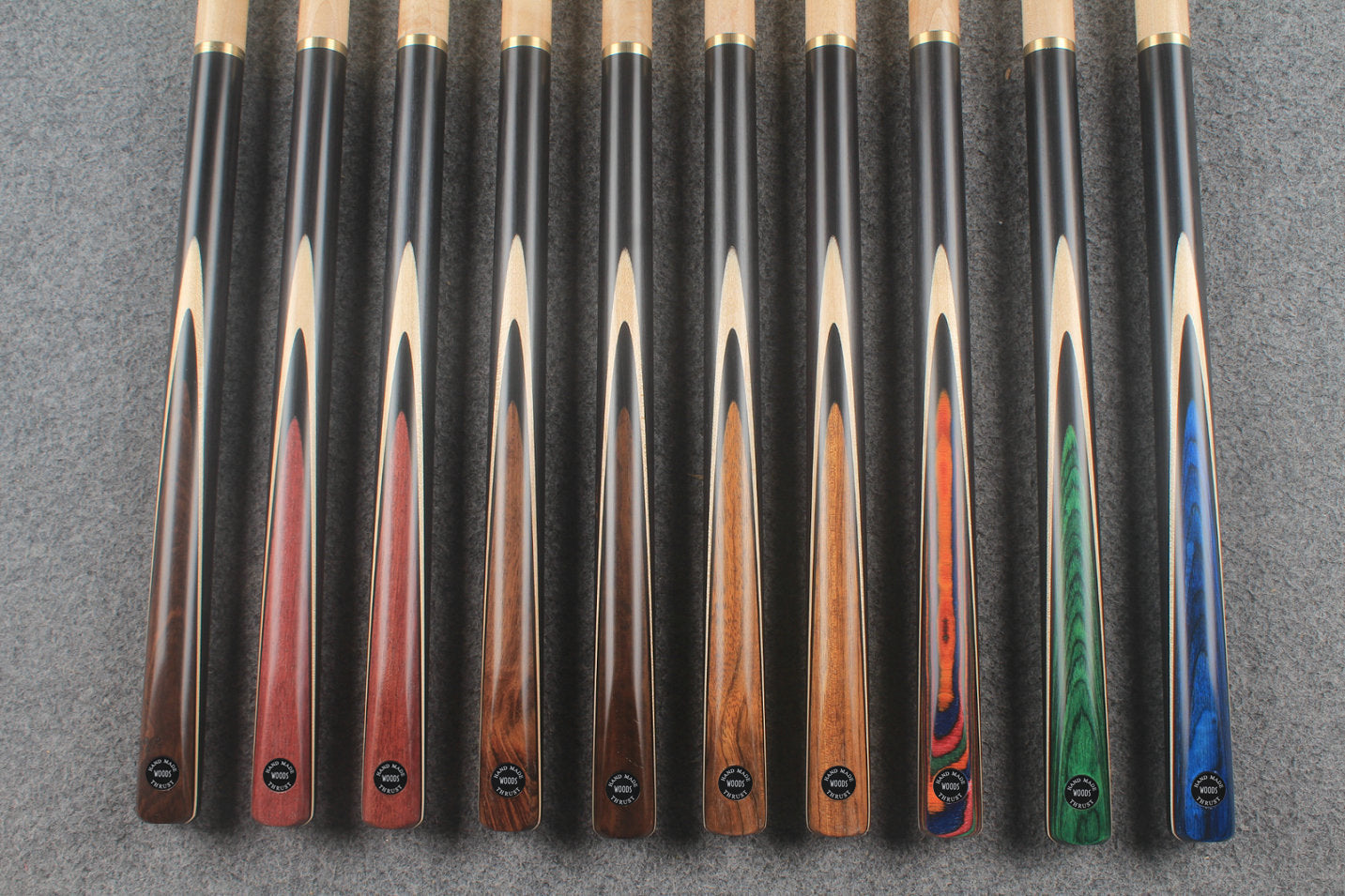 3/4 maple chinese 8 ball pool cue / break cue #34 - #43 WOODS CUES