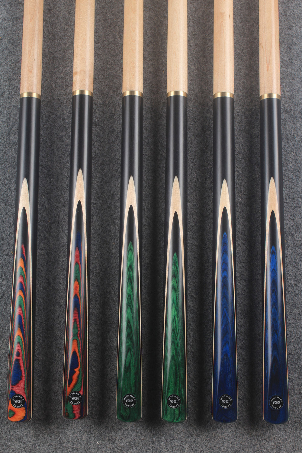 3/4 maple chinese 8 ball pool cue / break cue #51 - #56 WOODS CUES